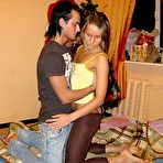 Pic of Hot teen engaged in oralsex action with her boyfriend