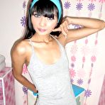 Pic of Incredibly skinny Thai teen Eaw strips for us in her bedroom