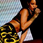 Pic of Rihanna performing at the Rose Bowl in Pasadena