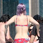 Pic of Kelly Osbourne sexy in bikini poolside shots