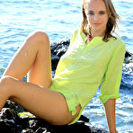 Pic of Rachel Blau Russian Vixen Naked on the Rocks