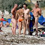 Pic of A public beach can't keep these teen nudists down
