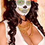 Pic of Emma Leigh Halloween Mask