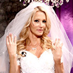 Pic of Jessica Drake Undercover Busty Bride Sheds all Coverings