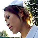 Pic of Japanese teen nurse toying