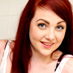 Pic of Kara Carter Frisky Redhead has Fun in the Tub