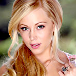 Pic of Brea Bennett Glamourous Blonde Dazzles with Sundress Striptease
