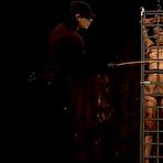 Pic of SexPreviews - Yasmine de Leon bound in metal cage her naked body toyed