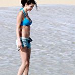 Pic of Selena Gomez exy in blue bikini on the beach in Mexico