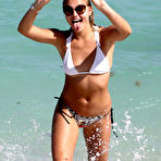 Pic of Rachel Hilbert sexy in bikini on a beach