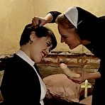 Pic of SexPreviews - Audrey Noir virgin nun exploring her sexual bdsm fantasies with lezdom sister Mona Wales