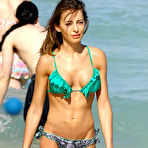 Pic of Alessia Tedeschi sexy in bikini on the beach in Miami
