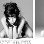 Pic of Paz de la Huerta black-&-white fully nude scans