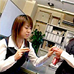 Pic of Teens from Tokyo - Japanese office workers testing toys!