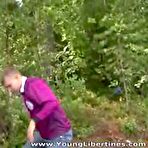 Pic of Young Libertines - Getting Fucked Right On A Fallen Tree - 1711685 - DrTuber.com