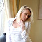 Pic of Hot Blonde Katy Cee Gets Naked In The Bedroom