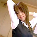 Pic of Teens from Tokyo - Busty japanese teenie killing time at the office!