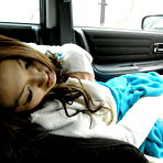 Pic of Yu Yamashita gets cold and teases her body in the car | JapanHDV