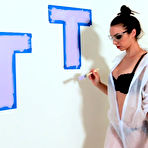 Pic of Tiffany Tyler - Painting My Initials