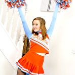 Pic of Cute teen cheerleader in pantyhose Sophia Smith 
