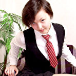 Pic of Amateur Teen Petite Strips School Uniform To Put On Red Lace Lingerie
