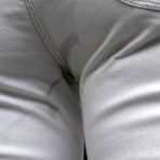 Pic of Ineed2pee female desperation - wetting tight jeans and spandex - pissing pants and panties only at ineed2pee