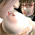 Pic of TITANIME.COM PRESENTS : 3D anime with huge boobs sucking a cock and swallowing cum 