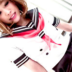 Pic of Schoolgirl Aya Sakuraba Enjoys A Creamed Pussy