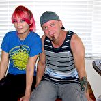 Pic of True Amateur Models - Abby Gives Ray A CFNM Handjob