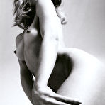 Pic of Natalia Vodianova black-&-white sexy and fully nude mag scans
