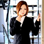 Pic of Lady Iroha Kawashima strips in her office | Japan HDV