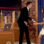 Pic of Katie Holmes at Tonight Show with Jimmy Fallon