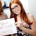 Pic of Penny Pax and Maddy O'reilly pretty much wrote the book on being black cock sluts. Maddy finds herself in the middle of a lunch date when Penny calls her over to a filthy glory hole.