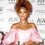 Pic of Rihanna RiRi fragrance launch in New York