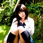 Pic of Yui Serizawa posing her large natural tits outdoors