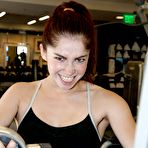 Pic of Toned Beauty Having Fun In The Gym