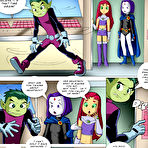 Pic of Teen Titans - Mind Control Beast Boy or Mating season
