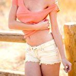 Pic of Amber Sym Sexy Ranch Hand Exposes Bush in the Brush