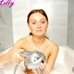 Pic of Dirty Lilly takes a hot bubble bath