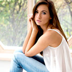 Pic of Michaela Isizzu Sexy Euro Babe Blue Jeans Striptease