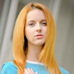 Pic of Roberta Berti Russian Redhead Exposes Tight Breasts