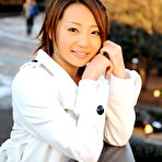 Pic of Hot girl You Shiraishi poses outdoor in coat | Japan HDV