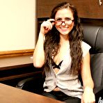Pic of Kaley Kade Office Play @ GirlzNation.com