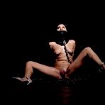 Pic of SexPreviews - Mia Austin is helpless chained in a dark dungeon and made to orgasm