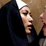 Pic of SexPreviews - Sophia Locke kinky nun is bound and electro toyed by asian lezdom Mia Li