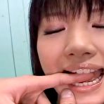 Pic of Akane Ozora deepthroats and gets an oral creampie