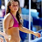 Pic of Coleen McLoughlin in bikini candids at the beach in Barbados