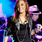 Pic of Demi Lovato sexy performs live in concert at the Amway center in Daytona beach