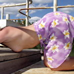 Pic of Nude Deck Sunbathing