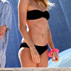 Pic of Doutzen Kroes caught in black bikini on the beach in Miami